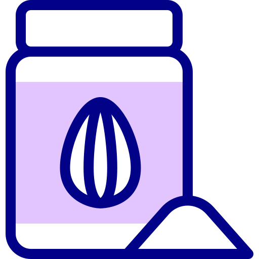 가루 Detailed Mixed Lineal color icon
