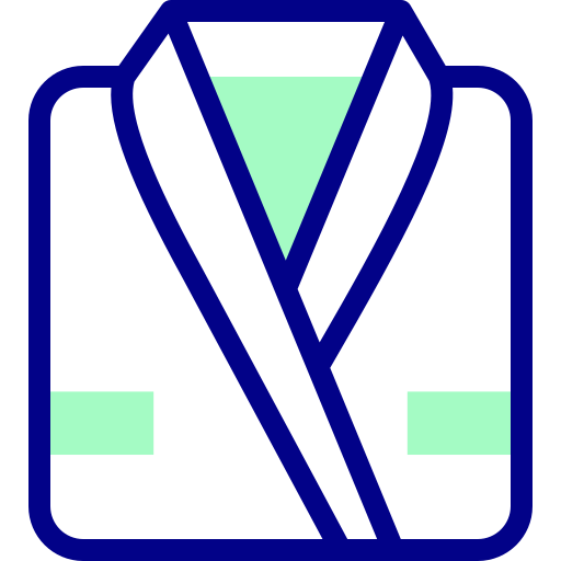 パジャマ Detailed Mixed Lineal color icon