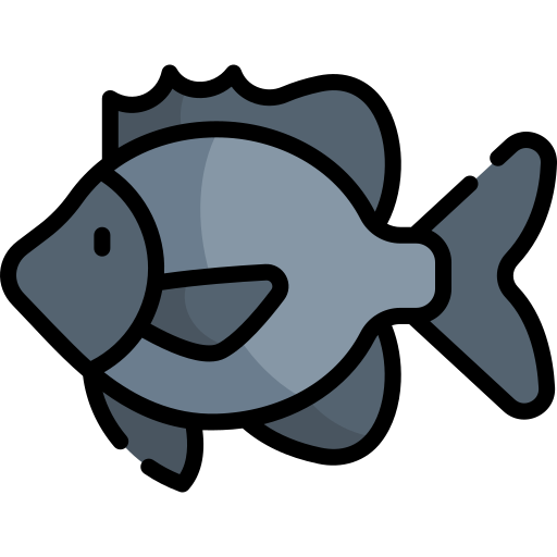 bluegill Kawaii Lineal color icon