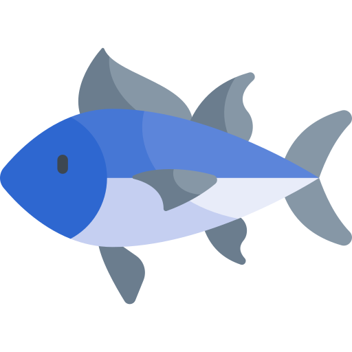 Tuna Kawaii Flat icon