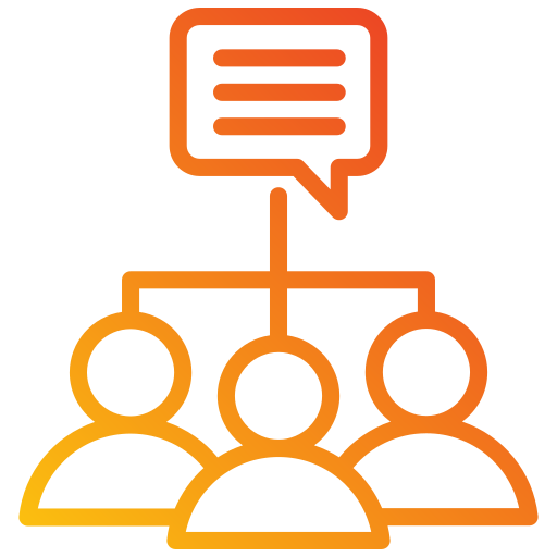 teambesprechung Generic gradient outline icon