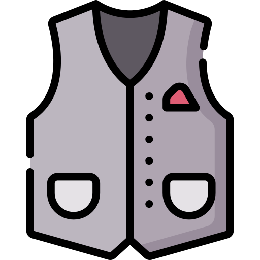 Waistcoat Special Lineal color icon