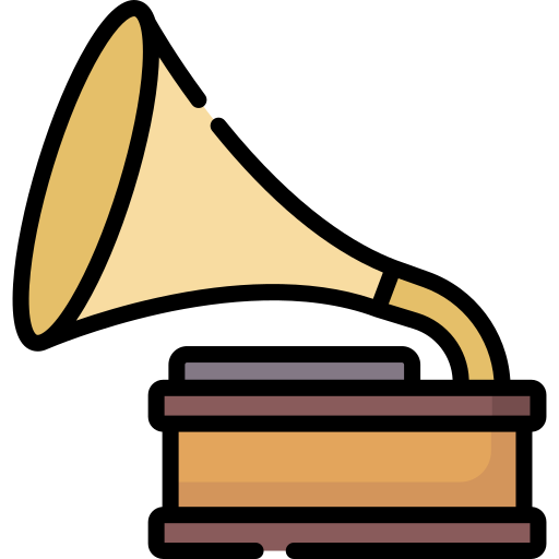 蓄音機 Special Lineal color icon
