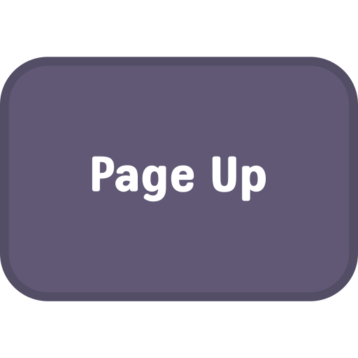 Page up Generic color lineal-color icon