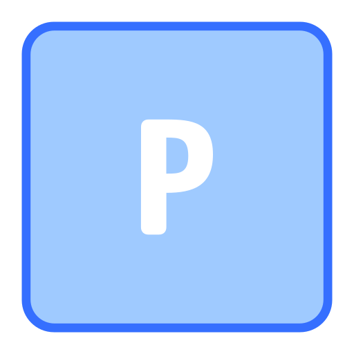 Letter p Generic color lineal-color icon