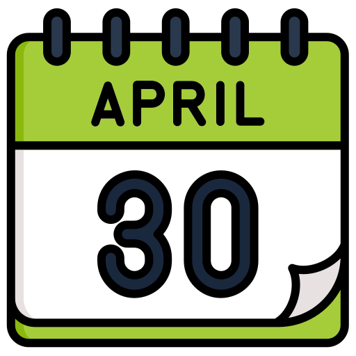 april Generic color lineal-color icon