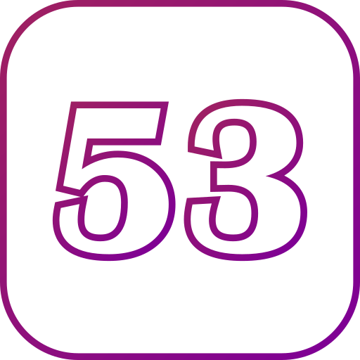 53 Generic gradient outline icon