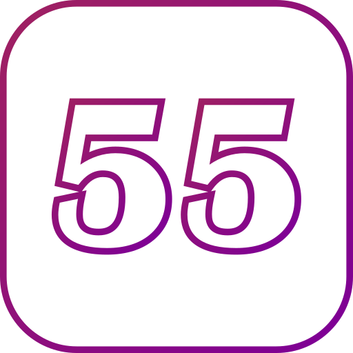 cinquantacinque Generic gradient outline icona