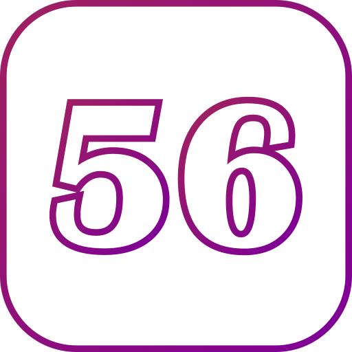 56 Generic gradient outline icon
