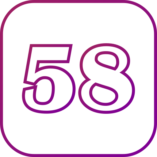 58 Generic gradient outline icon