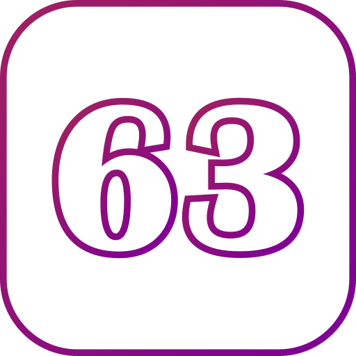 sessantatre Generic gradient outline icona