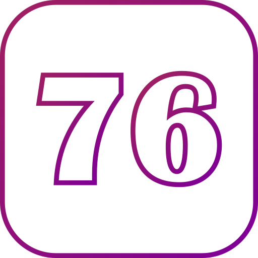 76 Generic gradient outline icon