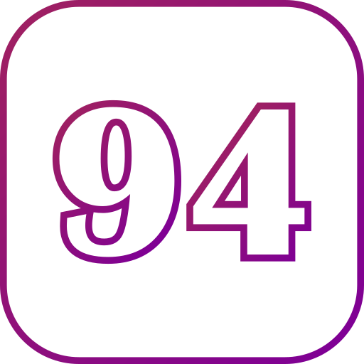 94 Generic gradient outline icona