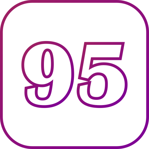 novantacinque Generic gradient outline icona