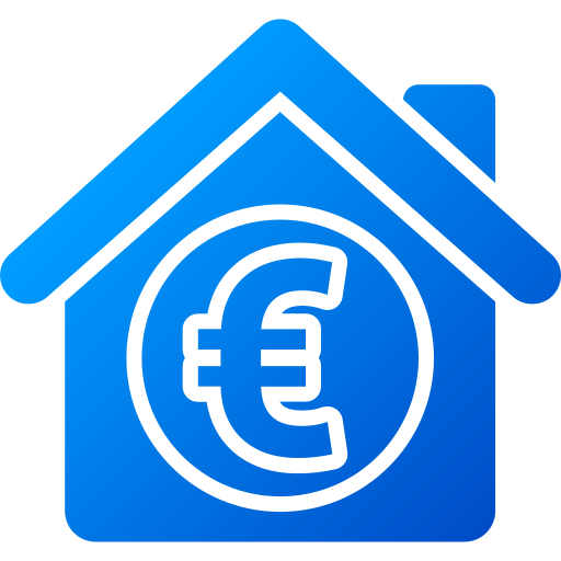 Home bank Generic gradient fill icon