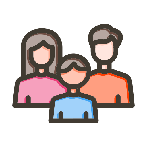 Семья Generic color lineal-color иконка