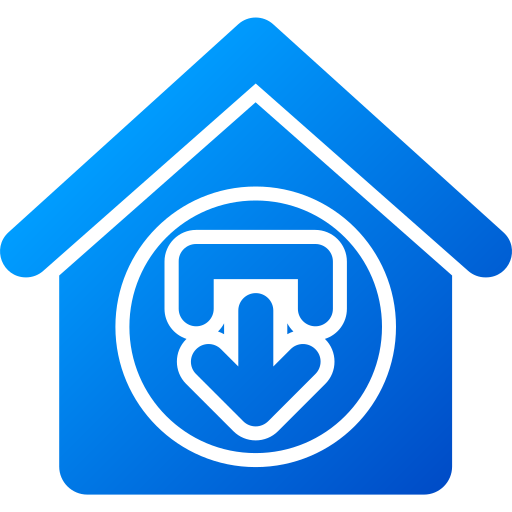 home button Generic gradient fill icon