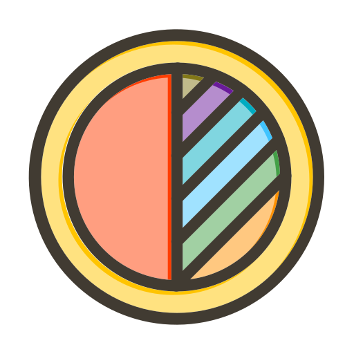 색상 Generic color lineal-color icon