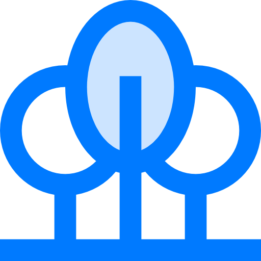 arboles Vitaliy Gorbachev Blue icono
