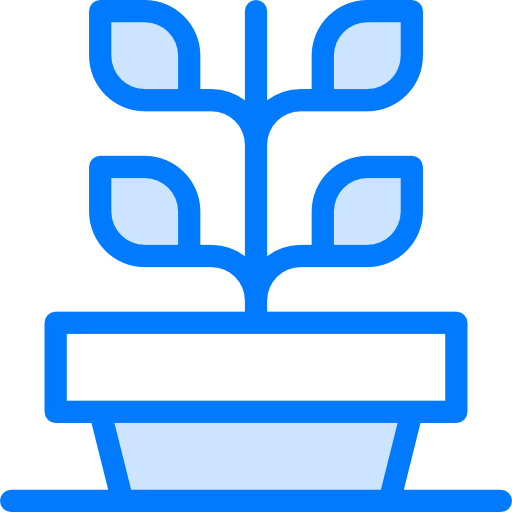 植物 Vitaliy Gorbachev Blue icon
