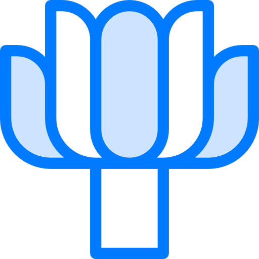 fleur de lotus Vitaliy Gorbachev Blue Icône