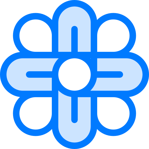 꽃들 Vitaliy Gorbachev Blue icon
