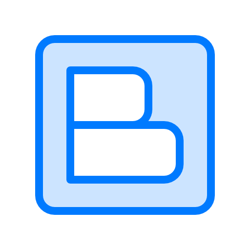 bloggen Vitaliy Gorbachev Blue icoon