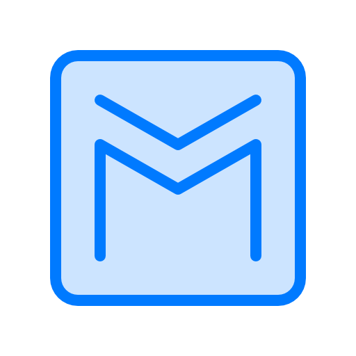 gmail Vitaliy Gorbachev Blue icono