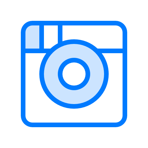 Instagram Vitaliy Gorbachev Blue icon