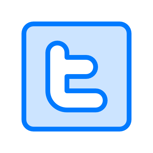 twitteren Vitaliy Gorbachev Blue icoon