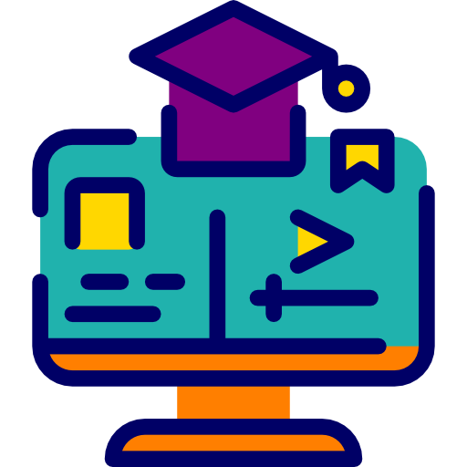 Online learning Wanicon Lineal Color icon