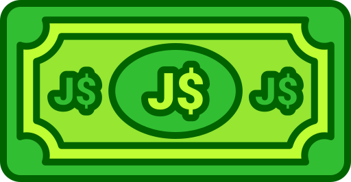 jamaika-dollar Generic color fill icon