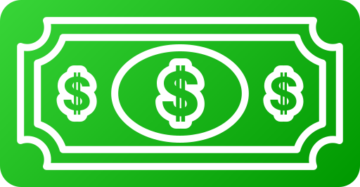 Dollar Generic gradient fill icon