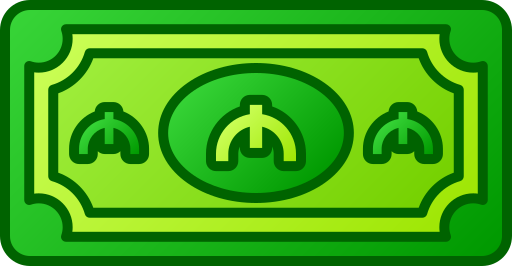 Manat Generic gradient lineal-color icon