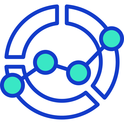 donut-diagram Generic color lineal-color icoon