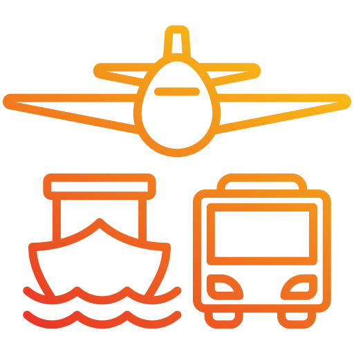 Transportation Generic gradient outline icon