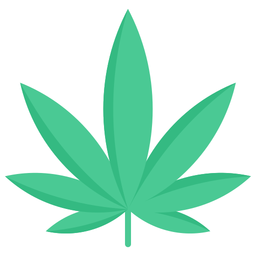 Cannabis Generic color fill icon