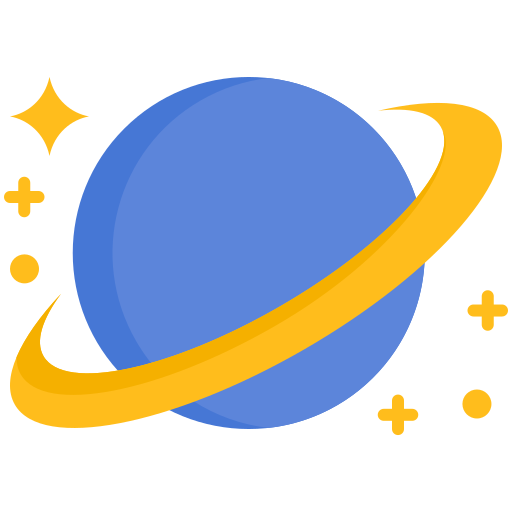 Space Generic color fill icon