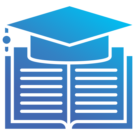 onderwijs Generic gradient fill icoon