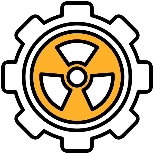 Nuclear Generic color lineal-color icon