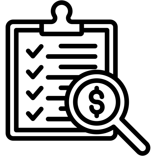 Audit Generic black outline icon