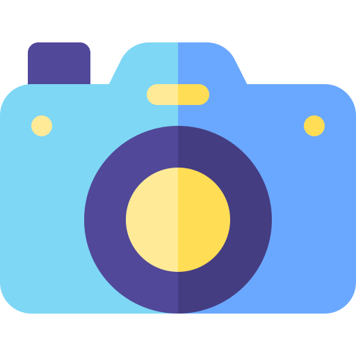 カメラ Basic Rounded Flat icon