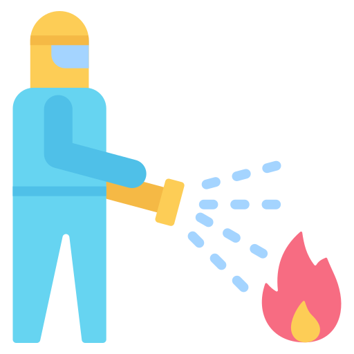 Firefighter Generic color fill icon