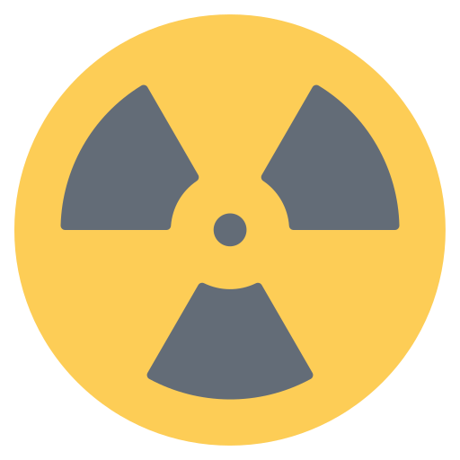 Радиоактивный Generic color fill иконка