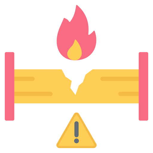 Burn Generic color fill icon