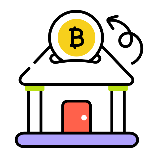 banco bitcoins Generic color lineal-color icono