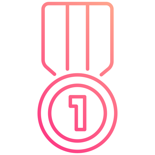 medal Generic gradient outline ikona