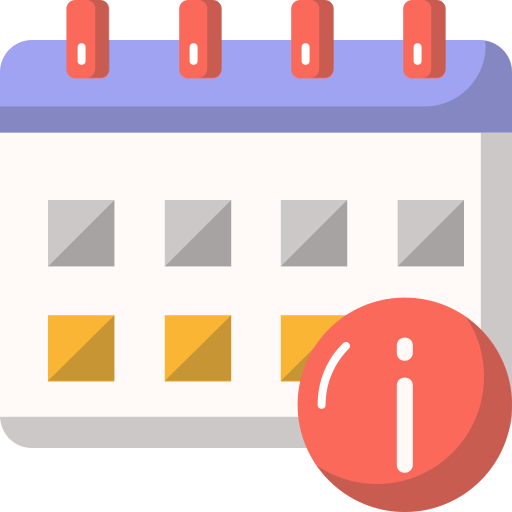 Date calendar Generic color fill icon