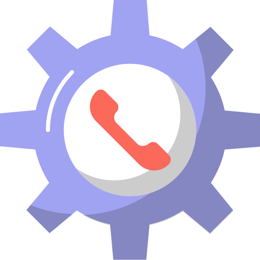Call service Generic color fill icon