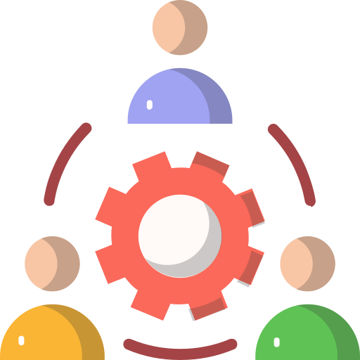 gerenciamento de equipe Generic color fill Ícone